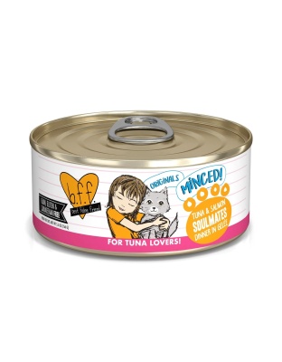 BFF Cat Originals Tuna and Salmon Soulmates Dinner in Gelee 5.5oz. (Case of 24)