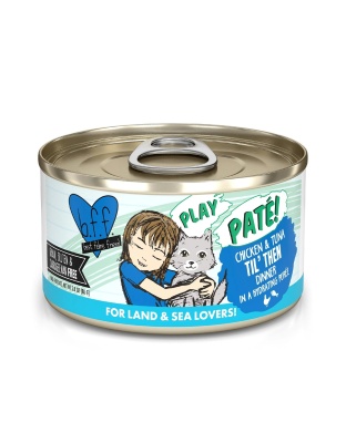 BFF Cat Play Chicken and Tuna Til Then Dinner 2.8oz. (Case of 12)