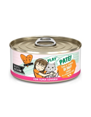 BFF Cat Play Tuna and Salmon Oh Snap Dinner 5.5 oz. (Case of 8)