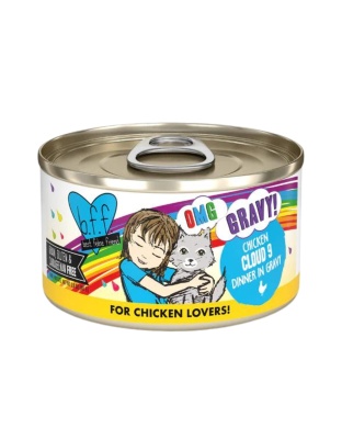 BFF Cat Omg Chicken Cloud 9 Dinner in Gravy 2.8oz. (Case of 12)