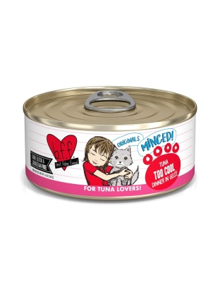 BFF Cat Originals Tuna Too Cool Tuna Dinner in Gele 5.5oz. (Case of 24)