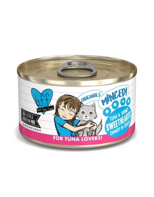 BFF Cat Originals Tuna and Shrimp Sweethearts Dinner in Gravy 3oz. (Case of 24)