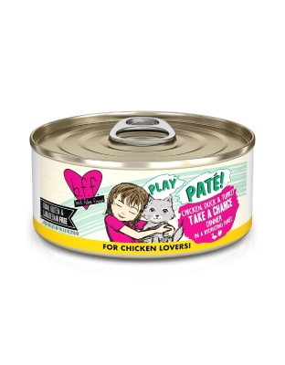 BFF Cat Play Chicken; Duck and Turkey Take a Chance Dinner 5.5oz. (Case of 8)