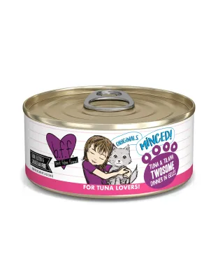 BFF Cat Tuna and Tilapia Twosome Dinner in Gele 5.5oz. (Case of 24)