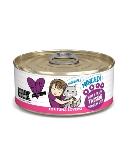 BFF Cat Tuna and Tilapia Twosome Dinner in Gele 5.5oz. (Case of 24)