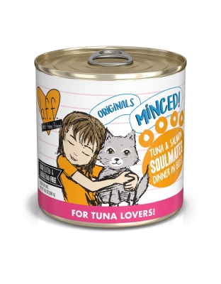 BFF Cat Originals Tuna and Salmon Soulmates Dinner in Gele 10oz. (Case of 12)
