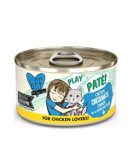 BFF Cat Play Chicken Checkmate Dinner 2.8oz. (Case of 12)