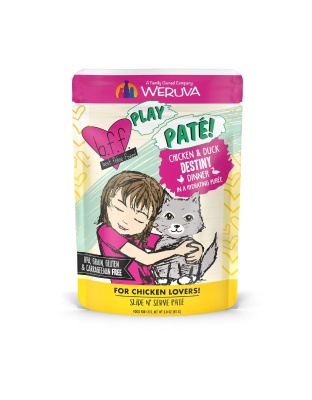 BFF Cat Play Chicken and Duck Destiny Dinner 3oz. (Case of 12)
