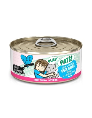 BFF Cat Play Tuna and Chicken Check Please! Dinner 5.5oz.(Case of 8)
