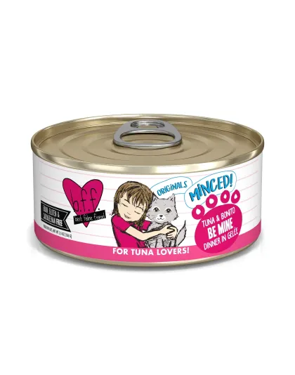 BFF Cat Tuna and Bonito Be Mine Dinner in Gele 5.5oz. (Case of 24)