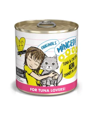 BFF Cat Tuna and Chicken 4Eva Dinner in Gravy 10oz. (Case of 12)