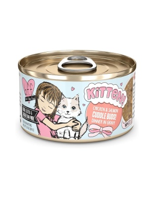 Bff Kitten Cuddle Buds Chicken & Salmon 2.8oz. (Case of 12)