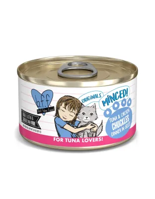 BFF Cat Tuna and Chicken Chuckles Dinner in Gele 3oz. (Case of24)