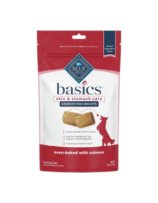 Blue Buffalo Basics Biscuit Salmon Potato 6oz. (Case of 6)