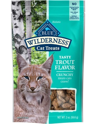 Blue Wilderness Cat Crunchy Trout 2oz.