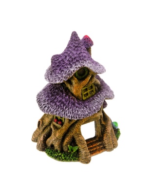 Blue Ribbon Pet Products Thatched Roof Tree House Ornament 1ea/One Size