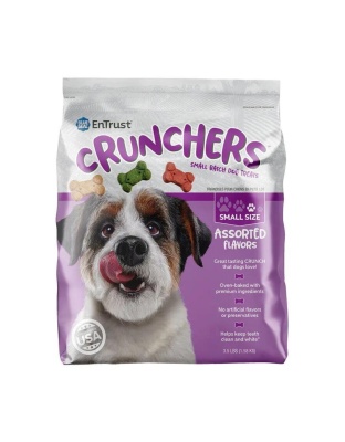 Blue Seal Entrust Crunchers Small Batch Dog Treats Assorted Small - 3.5Lbs.