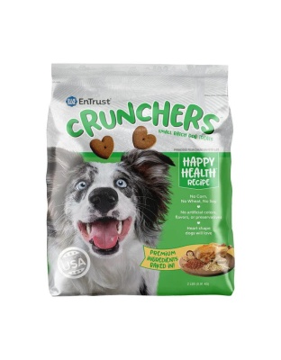 Blue Seal Entrust Crunchers Small Batch Dog Treats Happy Health Small - 2Lbs.