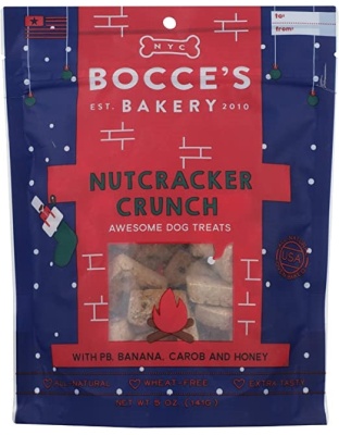 BocceS Bakery Dog Soft Chewy Nutcracker 6oz.