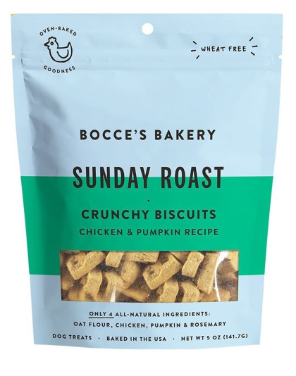 Bocce's Bakery Dog Every Day Sunday Roast Biscuits