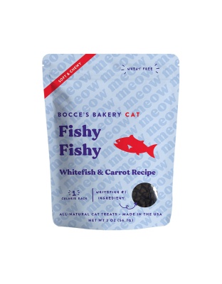 Bocces Bakery Fishy Fishy Soft and Chewy Cat Treats 2oz.