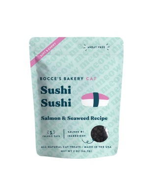 Bocces Bakery Sushi Sushi Soft and Chewy Cat Treats 2oz.