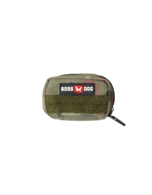 Boss Dog Tactical Molle Harness Bag Camo Green, 1ea/SM