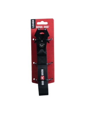 Boss Dog Tactical Dog Leash Black, 1ea/6 ft