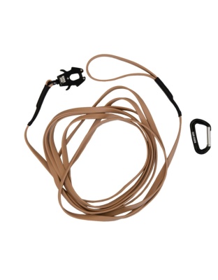 Boss Dog Tactical TPU Tracking Dog Leash Tan, 1ea/20 ft
