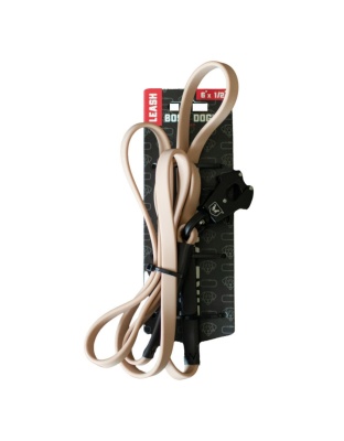 Boss Dog Tactical TPU Tracking Dog Leash Tan, 1ea/6 ft