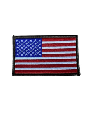 Boss Dog Tactical Harness Patch Full Color USA Flag, Large