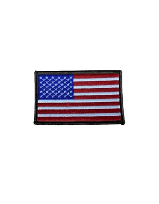Boss Dog Tactical Harness Patch Full Color USA Flag, Small