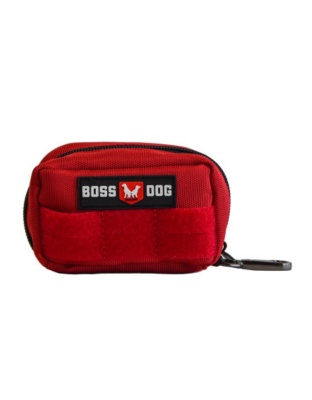 Boss Dog Tactical Molle Harness Bag Red, 1ea/Large