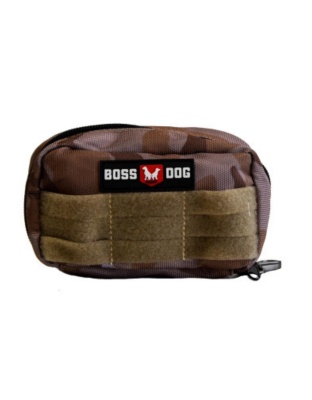 Boss Dog Tactical Molle Harness Bag Tan Camo, 1ea/Small
