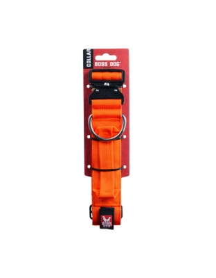 Boss Dog Tactical Adjustable Dog Collar Hunter Orange, 1ea/XLarge, 20-28 in