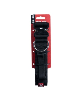Boss Dog Tactical Adjustable Dog Collar Black, 1ea/XLarge, 20-28 in