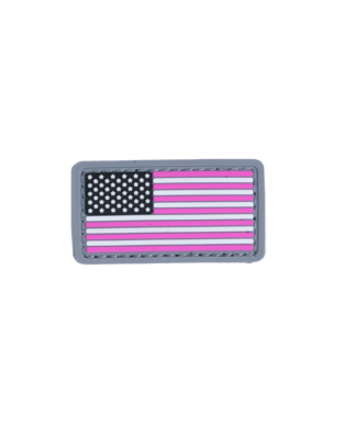 Boss Dog Tactical Collar Patch Pink USA Flag, One Size