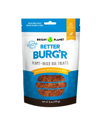 Bright Planet Pet Better Burg'r Dog Treat 1ea/6 oz