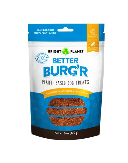Bright Planet Pet Better Burg'r Dog Treat 1ea/6 oz