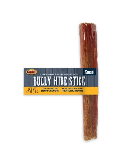 Cadet Bully Hide Sticks All-Natural Dog Chews Small Stick, 100ea/1 ct