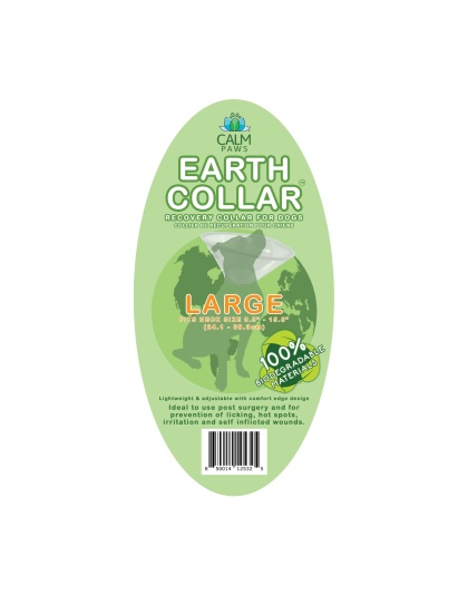 Earth Collar For Dog Recovery Large 9.5-15.5in.