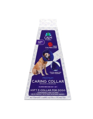 Calm Paws Caring Collar w/ Calming Disk For Dogs XLarge