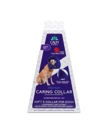 Calm Paws Caring Collar w/ Calming Disk For Dogs XLarge