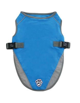 Canada Pooch Dog Cooling Vest Aqua 28