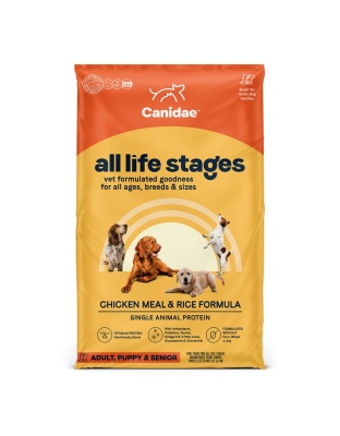 All Life Stages Premium Dog Food Chicken Meal/Rice 40Lbs.