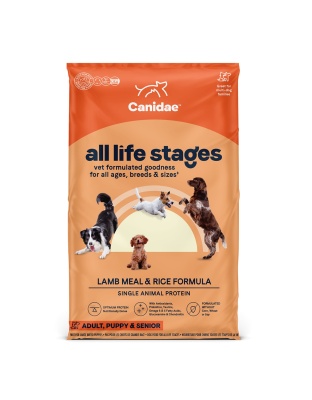 All Life Stages Premium Dog Food Lamb Meal/Rice 15Lbs.