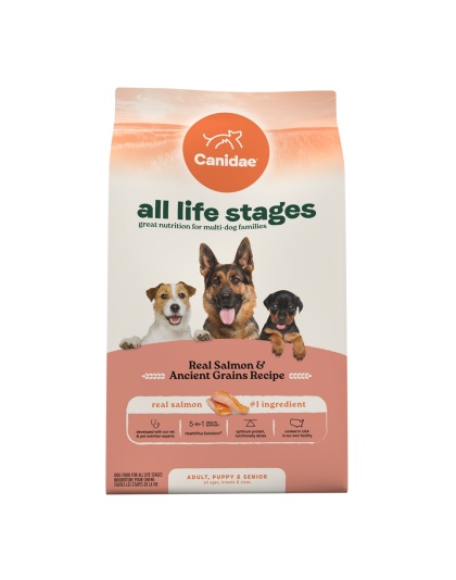 All Life Stages Premium Dog Food Salmon/Grains 5Lbs.
