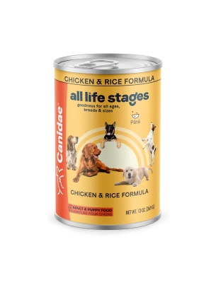 All Life Stages Canned Dog Food Chicken/Rice 13oz. (Case of 12)