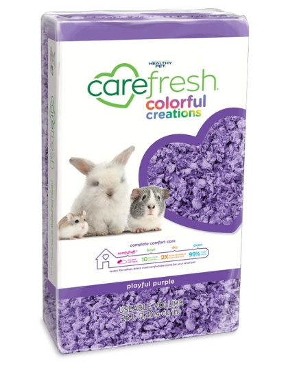 CareFRESH Colorful Creations Small Animal Bedding Playful Purple 1ea/23 l