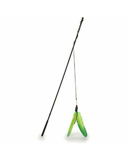 Cat Claws Wand with Feline Flyer Attachment Cat Toy Assorted 1ea/29 in